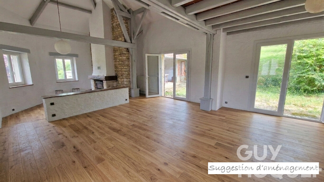 Grande maison familiale 170 m² , 3 chambre dont 1 suite parentale, salon cathédrale, grand jardin