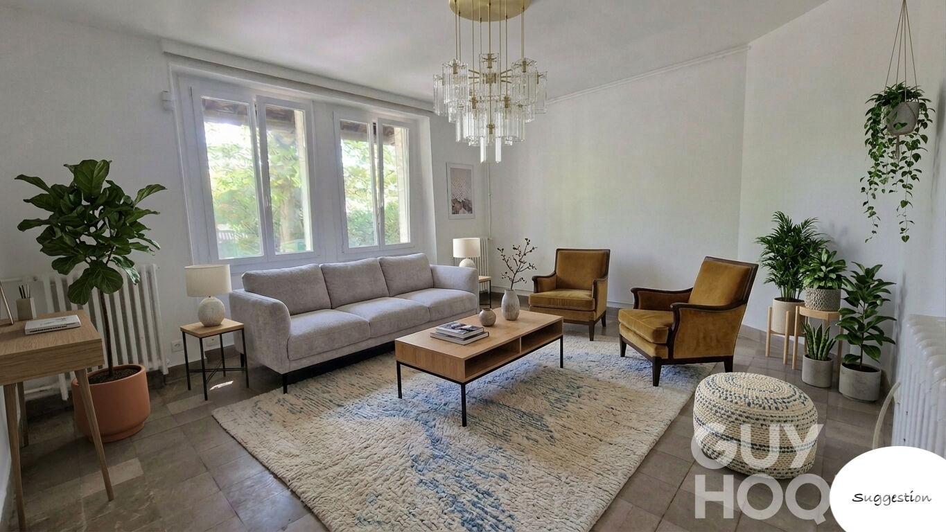 Maison au calme avec fort potentiel, emplacement recherché proche A13