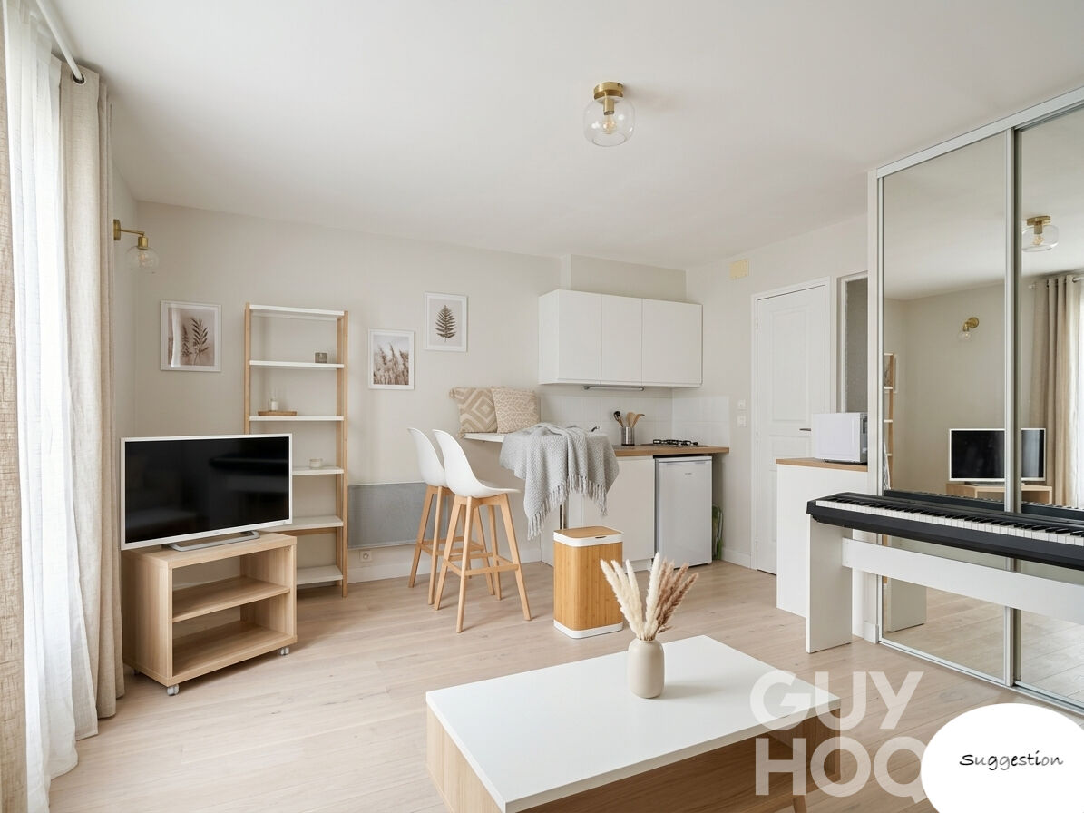 Deux pièces au calme hyper-centre de La Rochelle, à deux pas du Vieux-Port