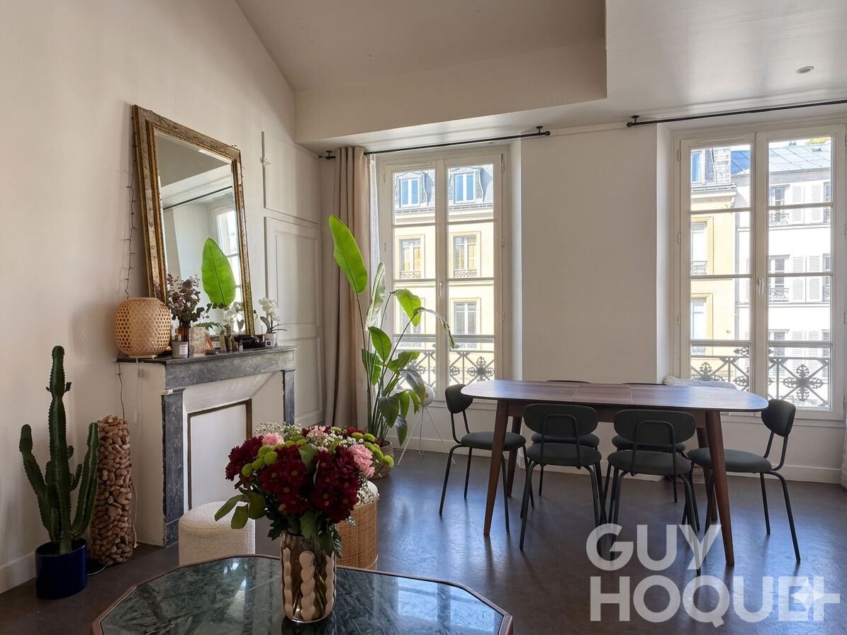Versailles Notre-Dame Duplex de charme rénové avec mezzanine  73 m² au sol/43 m² Carrez