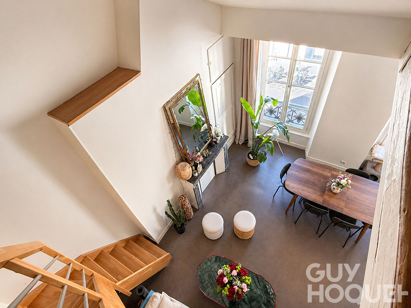 Versailles Notre-Dame Duplex de charme rénové avec mezzanine  73 m² au sol/43 m² Carrez