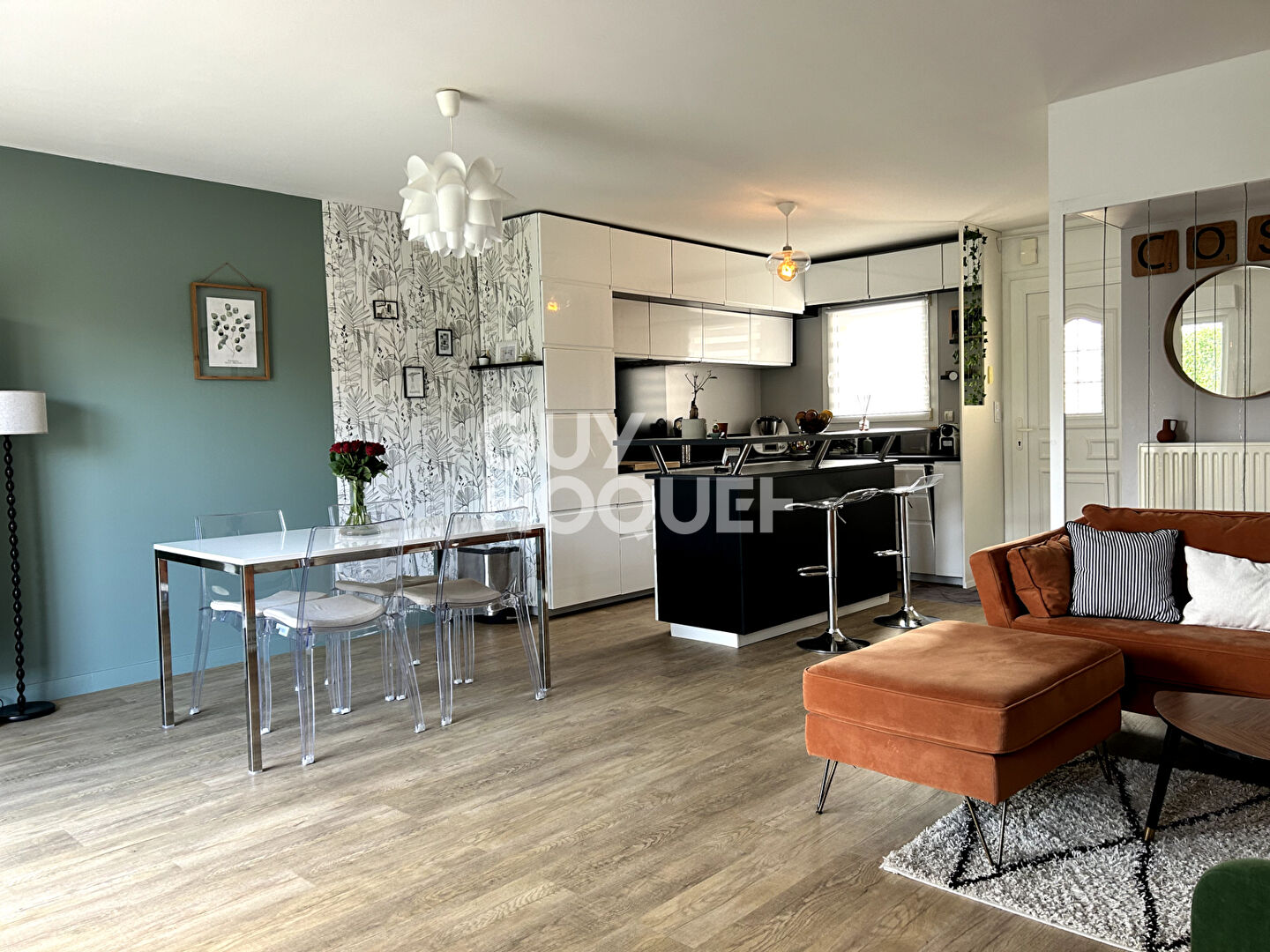 Maison 3 chambres avec Jardin clos.