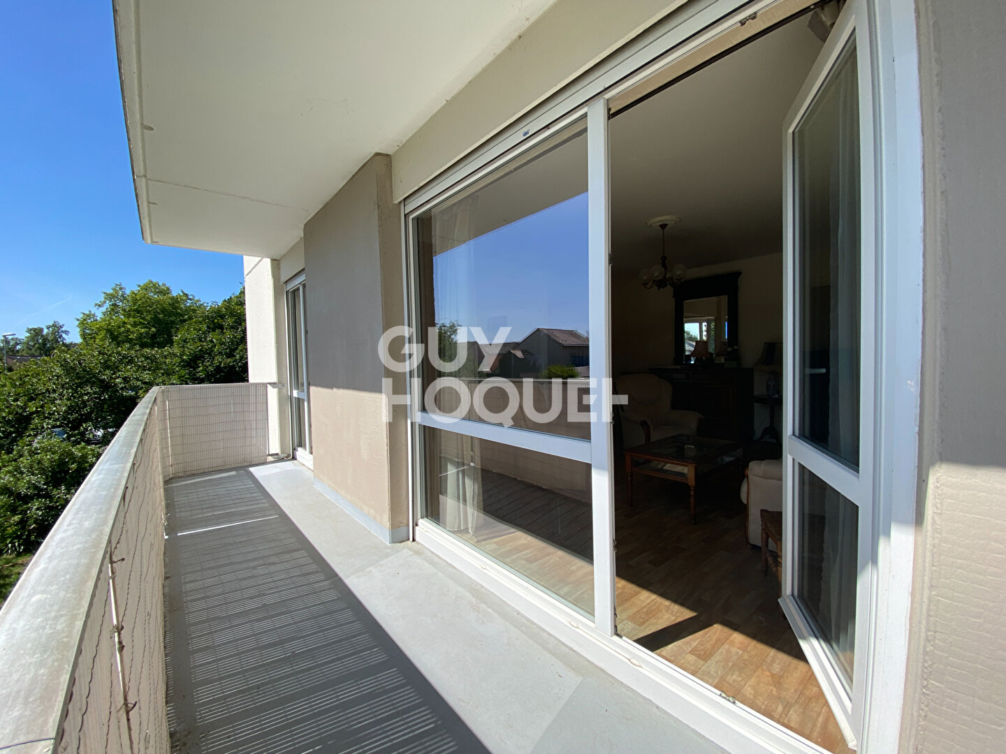 Appartement T4 lumineux avec balcon. Secteur Grand Blottereau