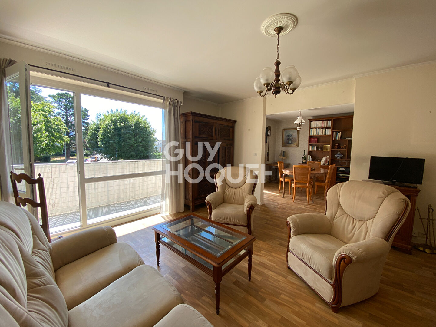 Appartement T4 lumineux avec balcon. Secteur Grand Blottereau