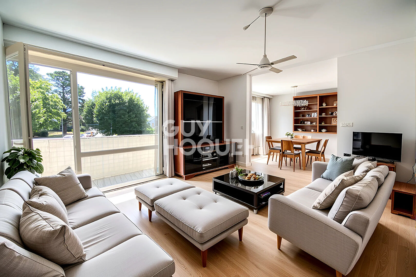 Appartement T4 lumineux avec balcon. Secteur Grand Blottereau