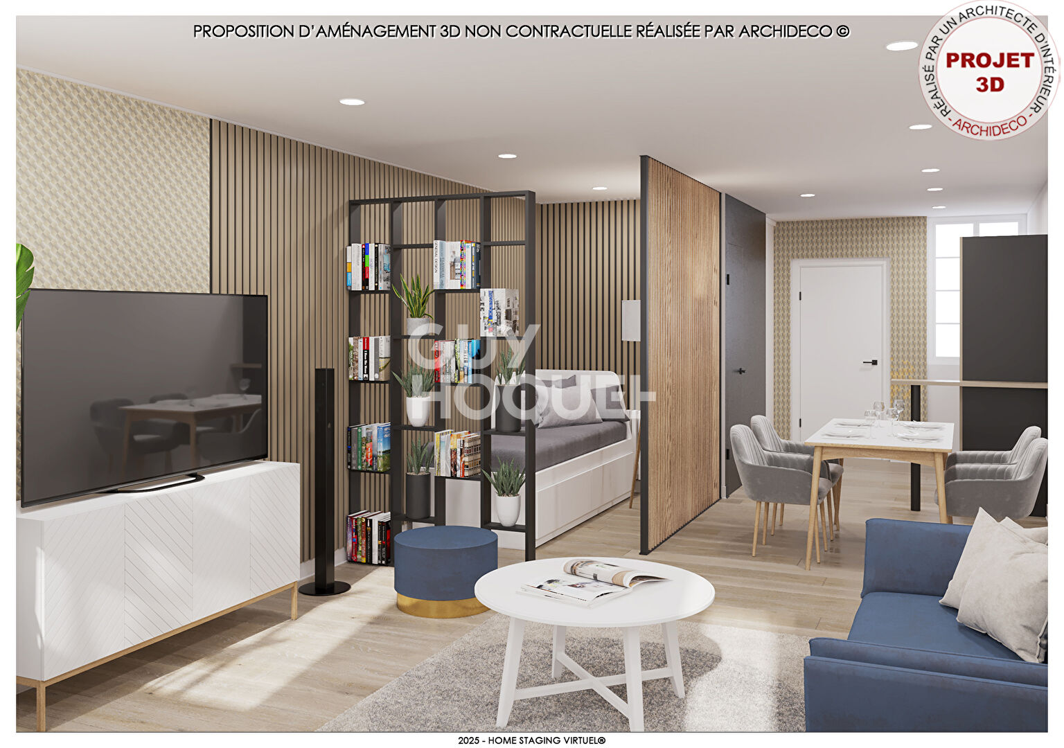 Exclusivité Guy Hoquet Nantes Saint-Donatien ? T1 rénové ? Quai de la Fosse