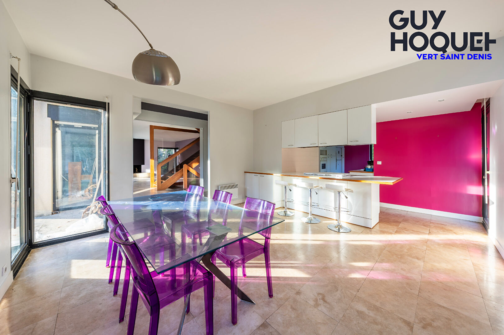 Maison d'architecte  214 m² sur parc de 7 400 m²  Seine-Port