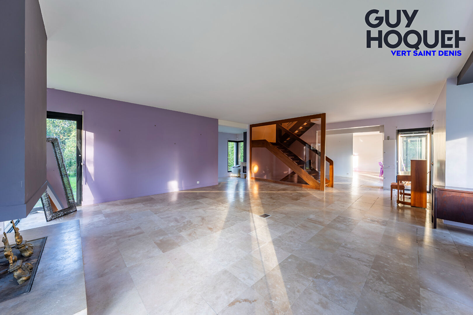 Maison d'architecte  214 m² sur parc de 7 400 m²  Seine-Port