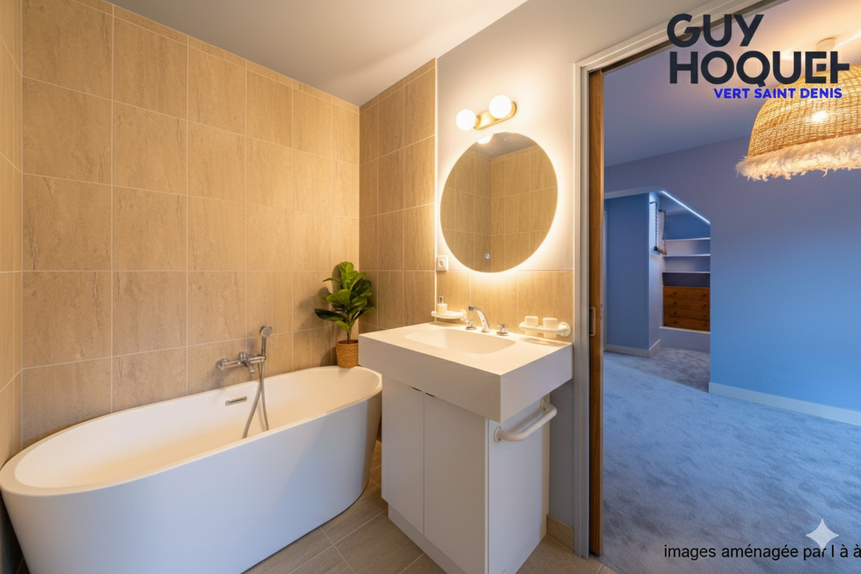 Maison d'architecte  214 m² sur parc de 7 400 m²  Seine-Port