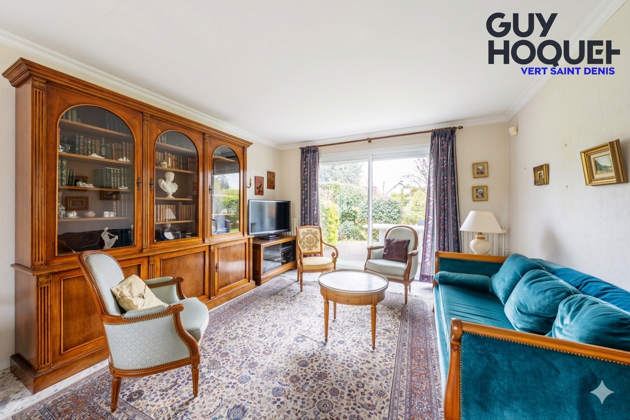 MAISON INDIVIDUELLE DE PLAIN PIED - SOUS-SOL TOTAL - VERT SAINT DENIS /LA BUTTE AUX FEVES