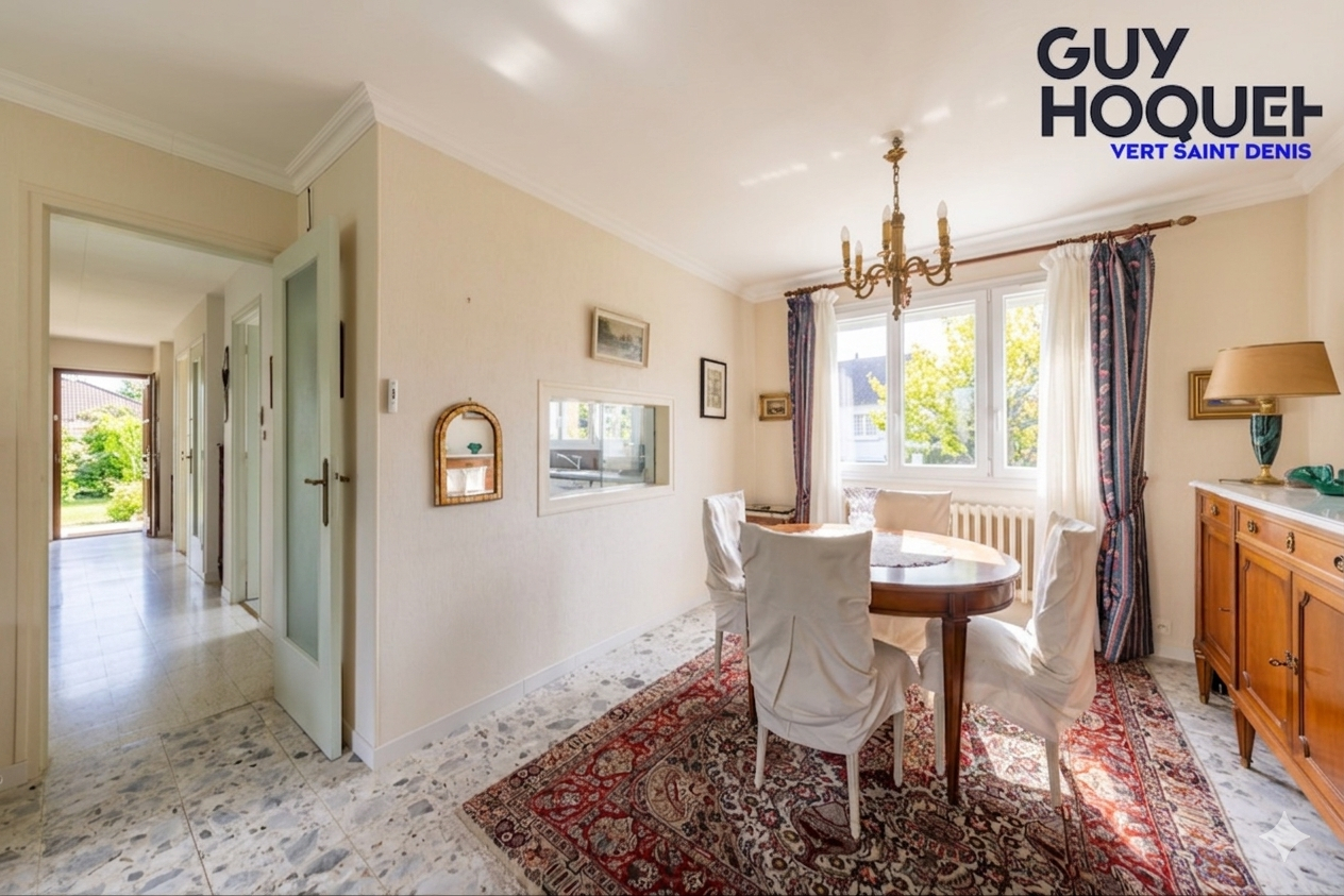 MAISON INDIVIDUELLE DE PLAIN PIED - SOUS-SOL TOTAL - VERT SAINT DENIS /LA BUTTE AUX FEVES