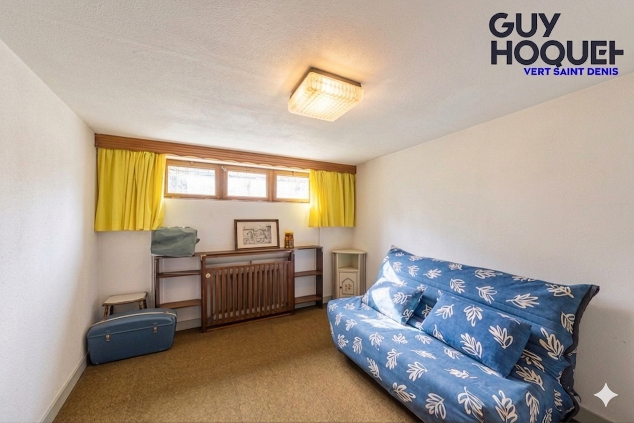 MAISON INDIVIDUELLE DE PLAIN PIED - SOUS-SOL TOTAL - VERT SAINT DENIS /LA BUTTE AUX FEVES