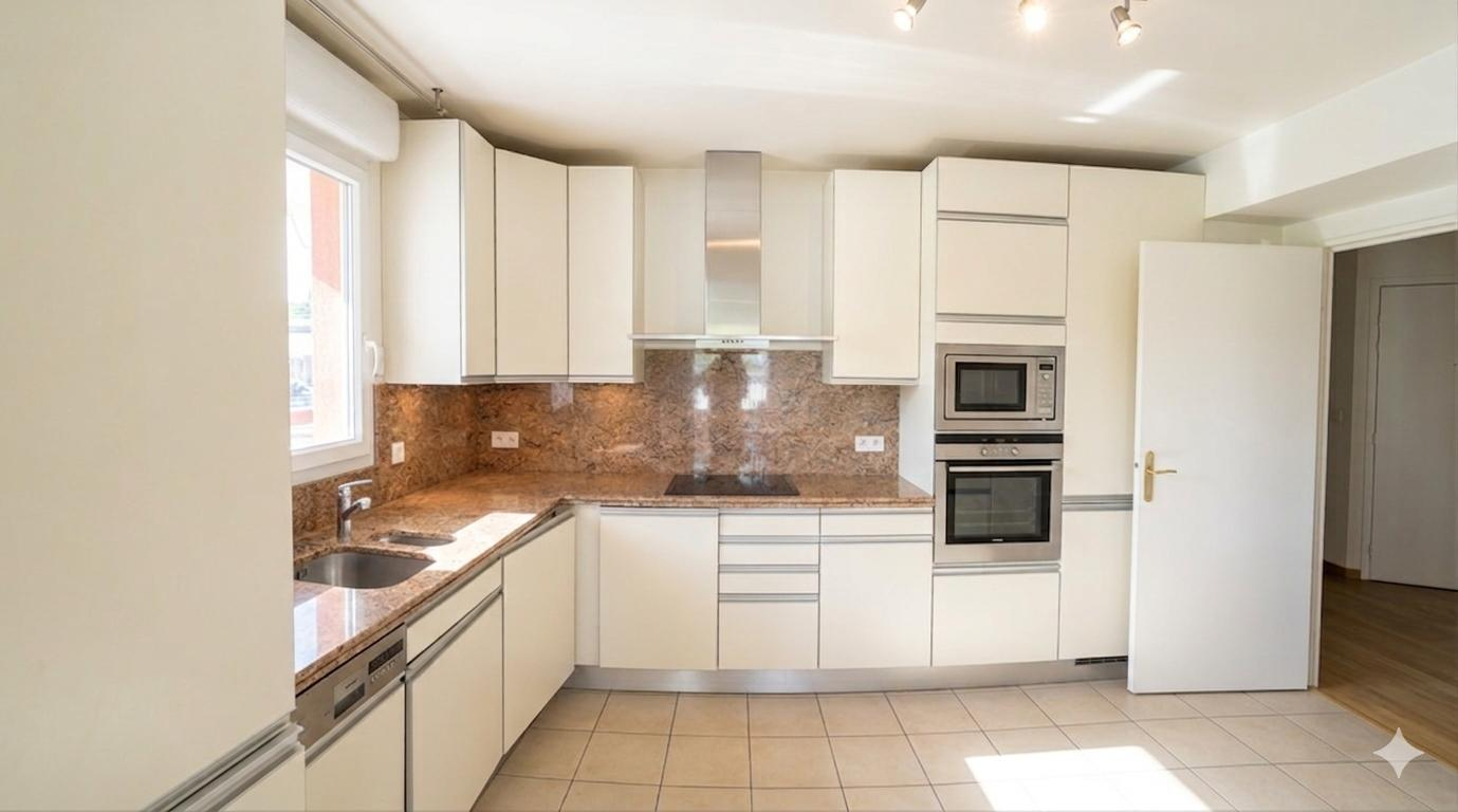 Grand appartement familial  111,6 m² avec terrasse de 33 m²