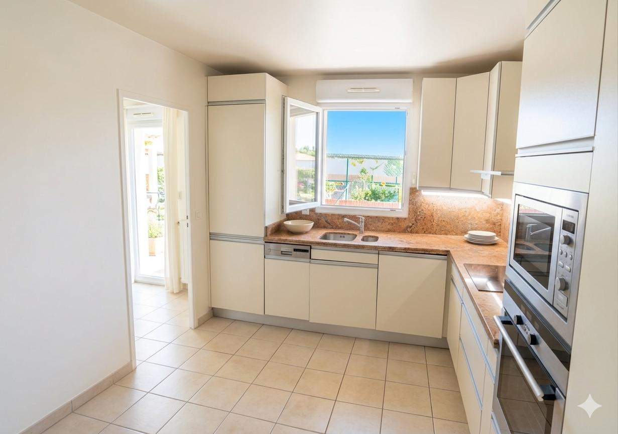 Grand appartement familial  111,6 m² avec terrasse de 33 m²