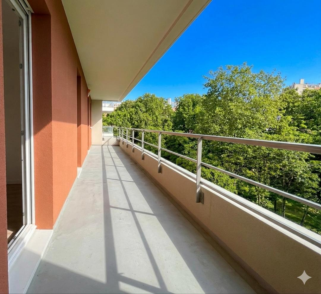 Grand appartement familial  111,6 m² avec terrasse de 33 m²