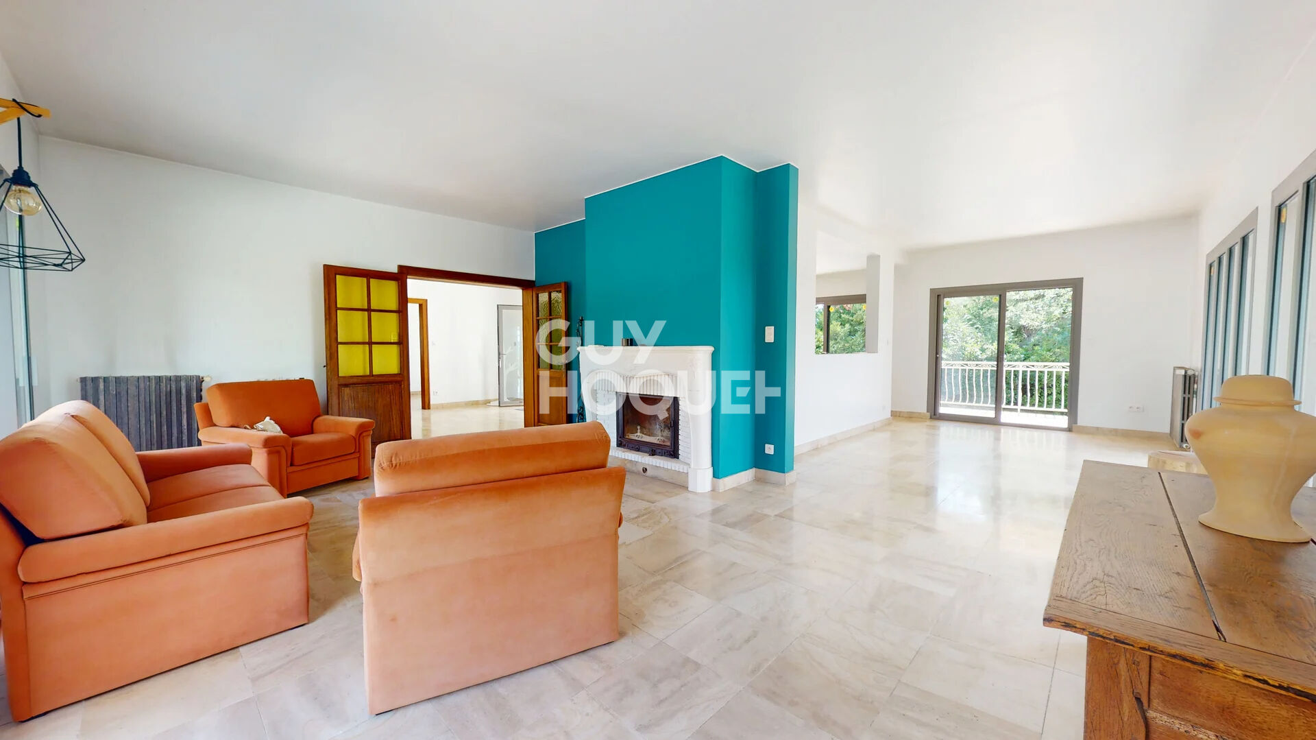 Belle maison avec vue imprenable sur la campagne