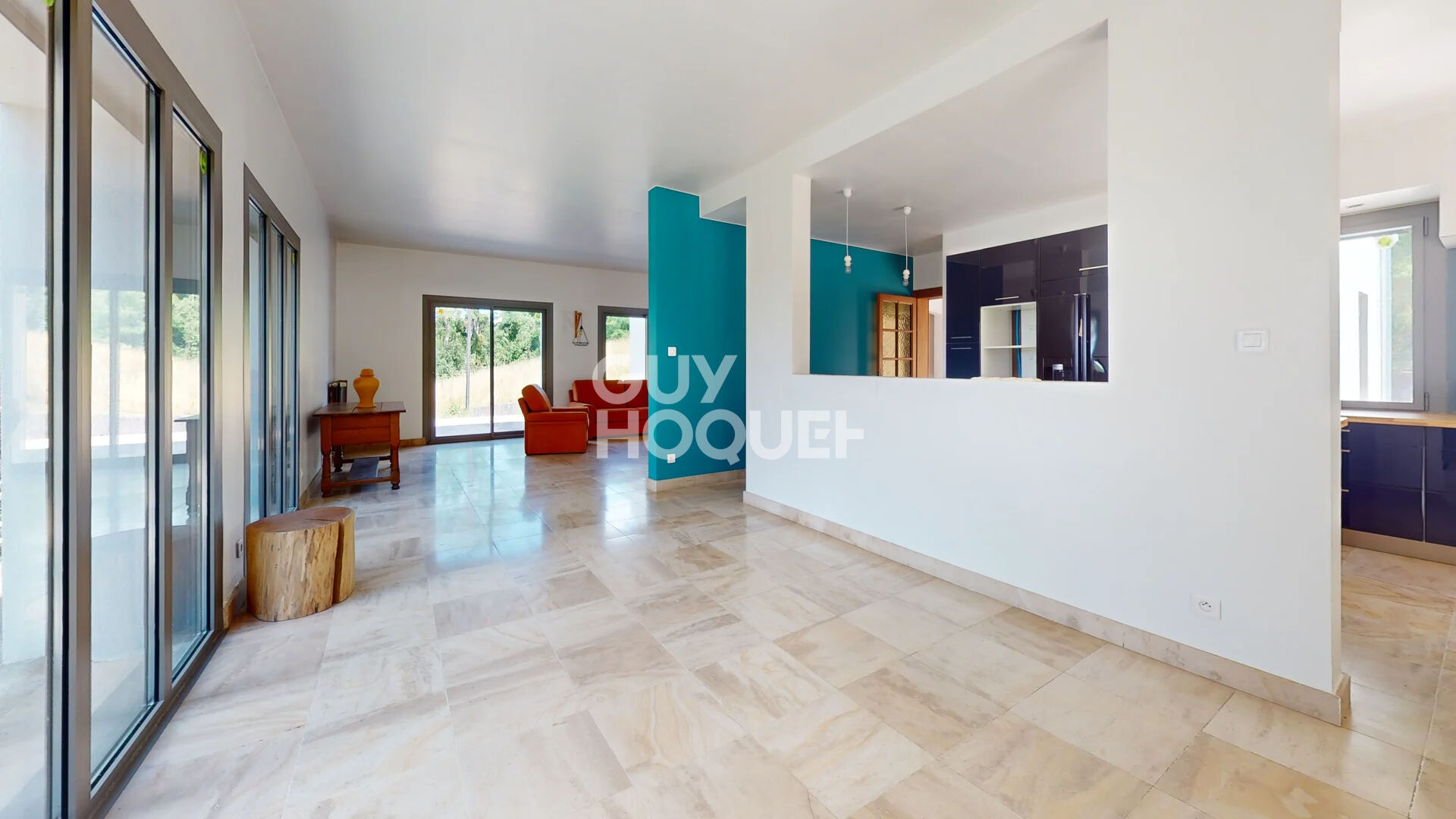 Belle maison avec vue imprenable sur la campagne