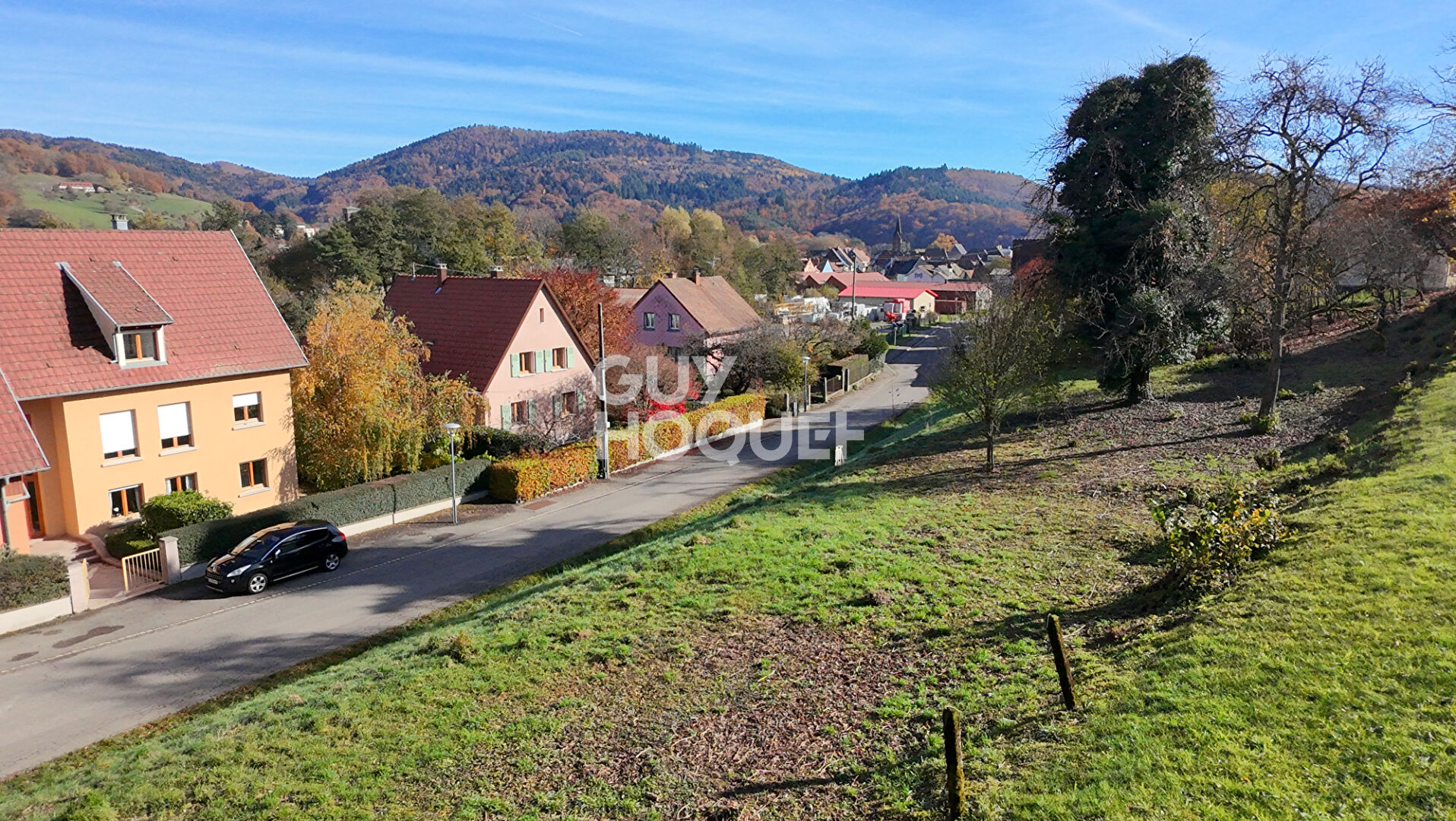 À vendre belle parcelle de 21,63 ares sur les hauteurs de Masevaux