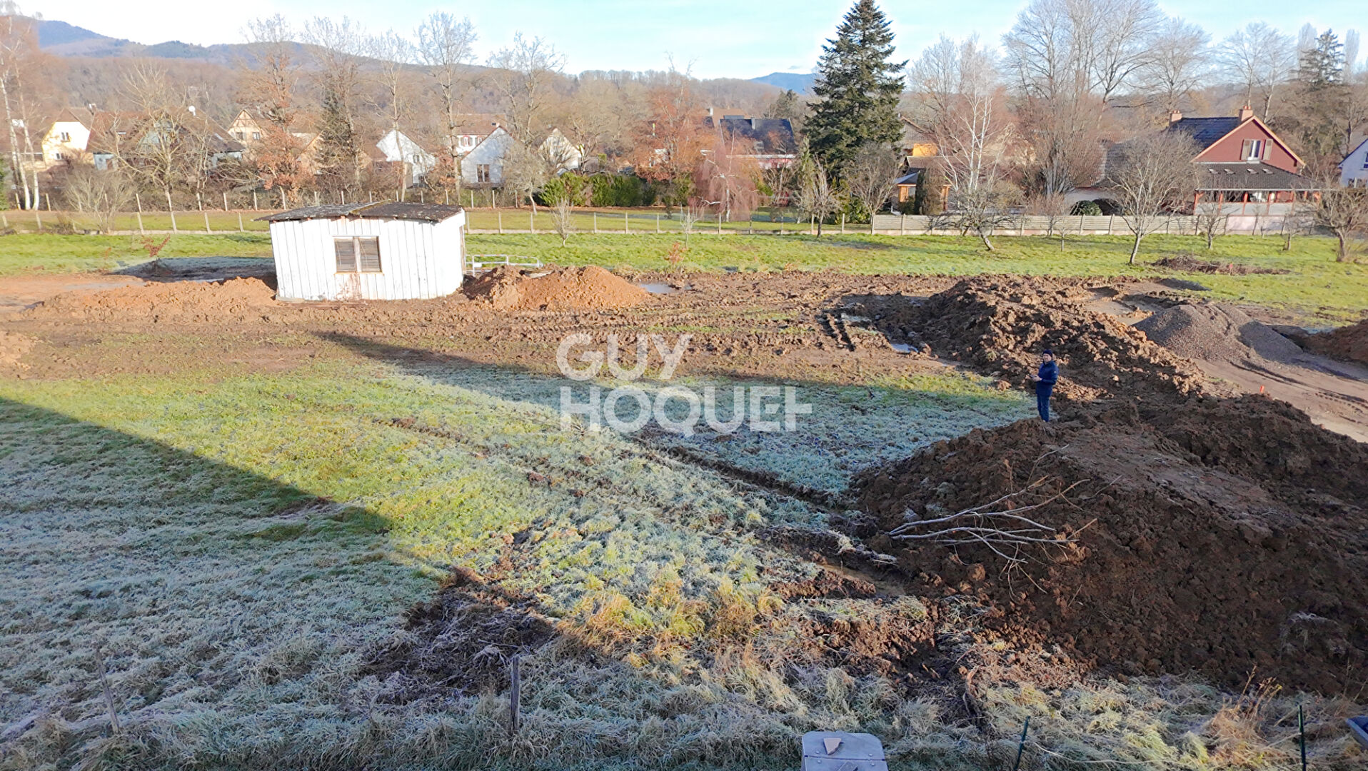 Terrain constructible viabilisé Sentheim 8 ares