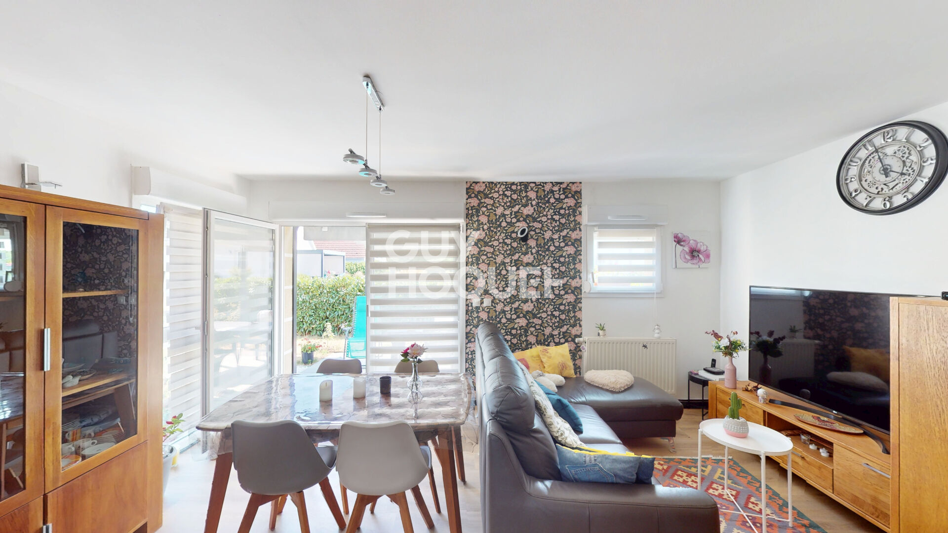Appartement 4 pièces avec jardin, terrasses et garage