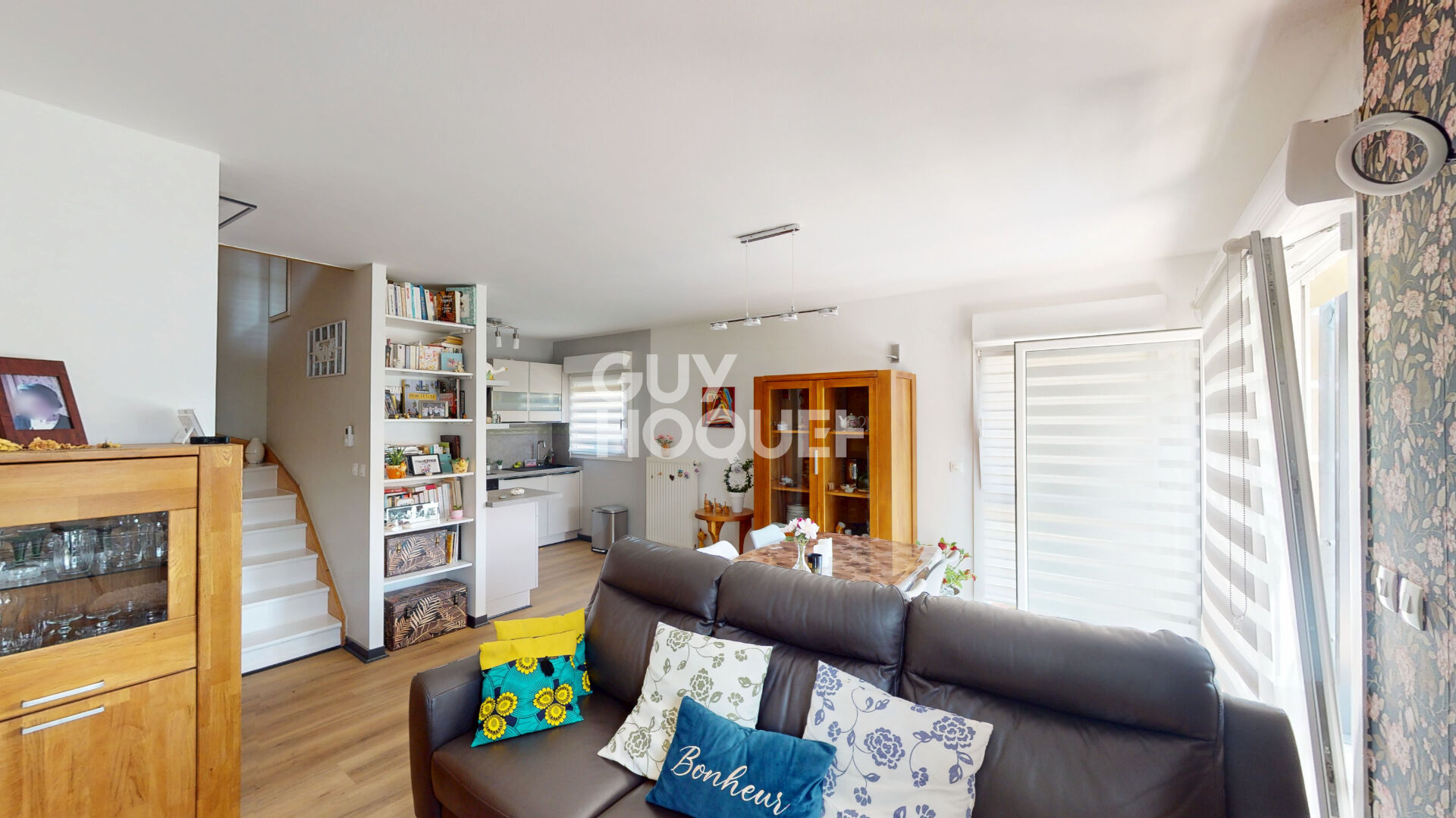 Appartement 4 pièces avec jardin, terrasses et garage