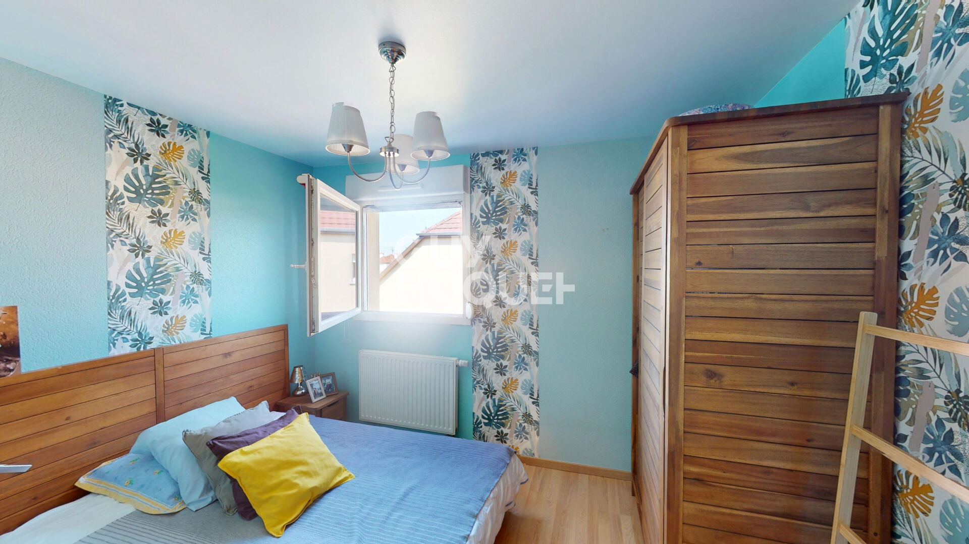 Appartement 4 pièces avec jardin, terrasses et garage