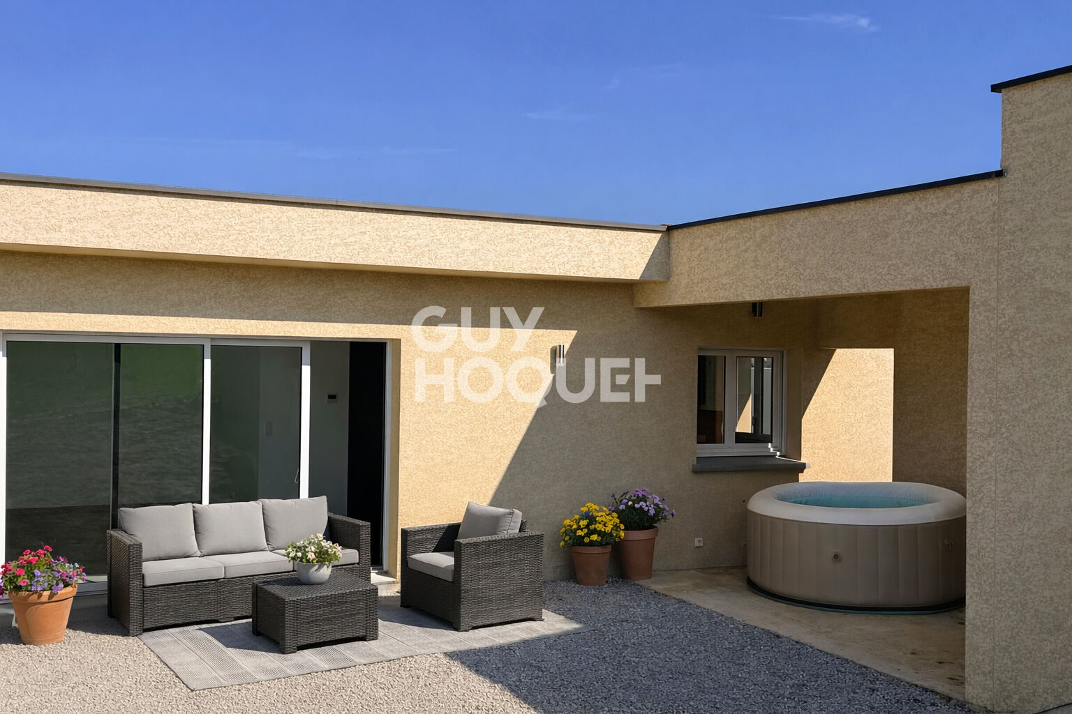 Maison plain-pied 95 m² 3 chambres proche Besançon