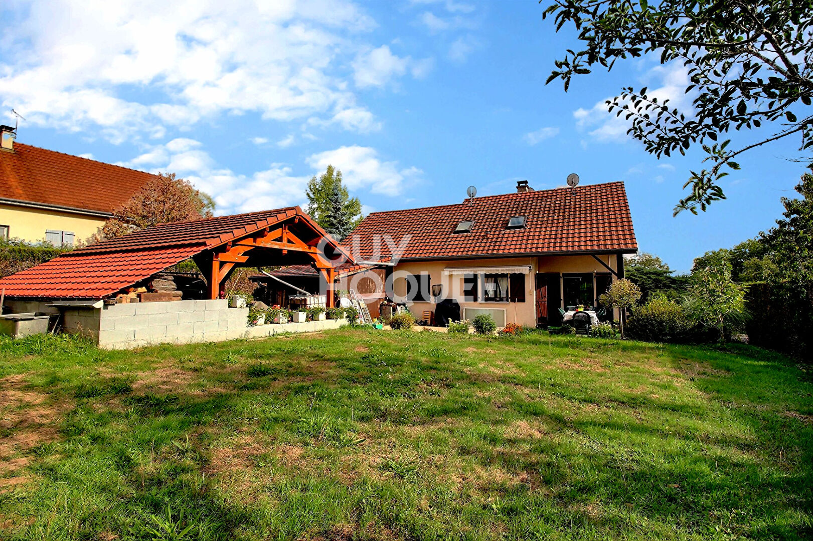 MARNAY Maison 128 m² avec terrain arboré de 3 610 m²