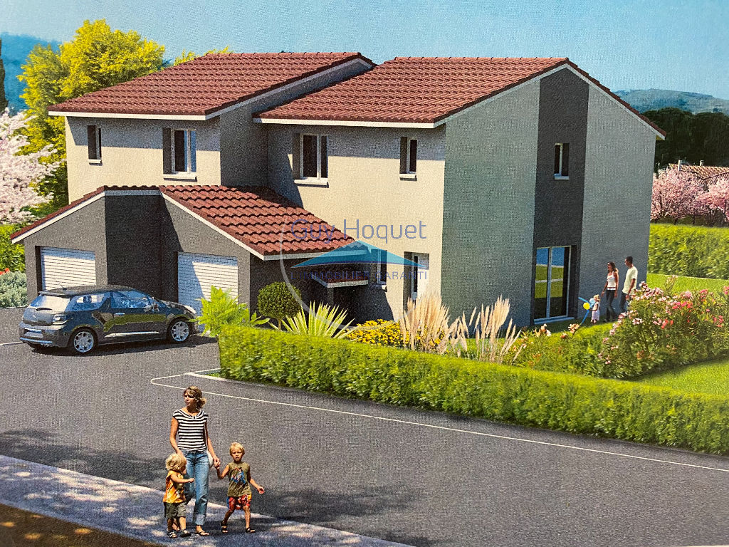 A Vendre Villa  T4 + Jardin 38550 Sablons