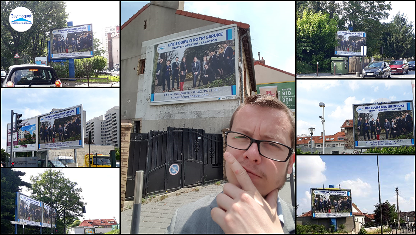 L'EQUIPE GUY HOQUET VILLEJUIF 'S'AFFICHE' !