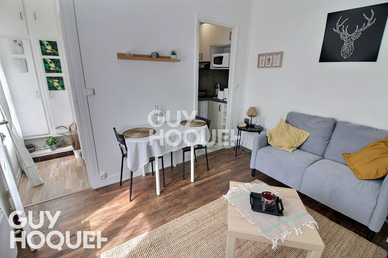 Appartement T2 (23 m²) à vendre à ARCUEIL ( en limite de VILLEJUIF )