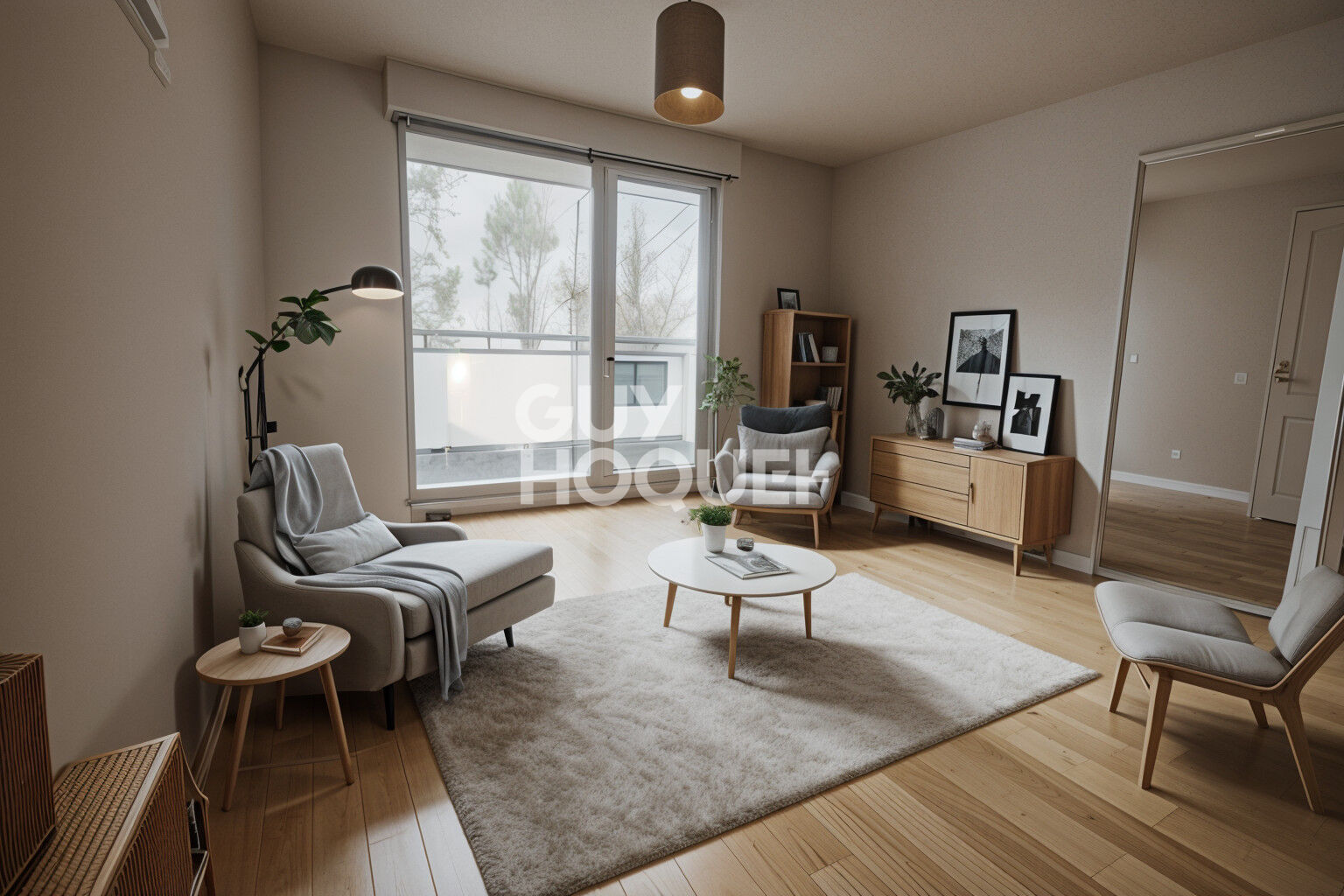 LES CLAYES SOUS BOIS : appartement T2 (41 m²) à vendre