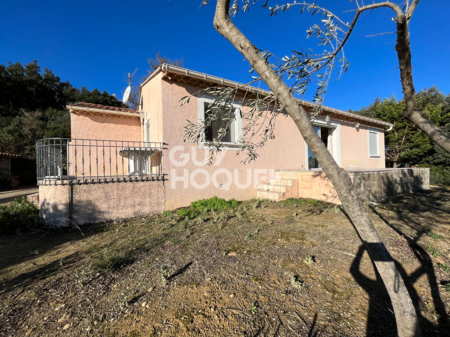 VENTE d'une maison F4 (96 m²)  sur 545 m² à ROCHEFORT DU GARD