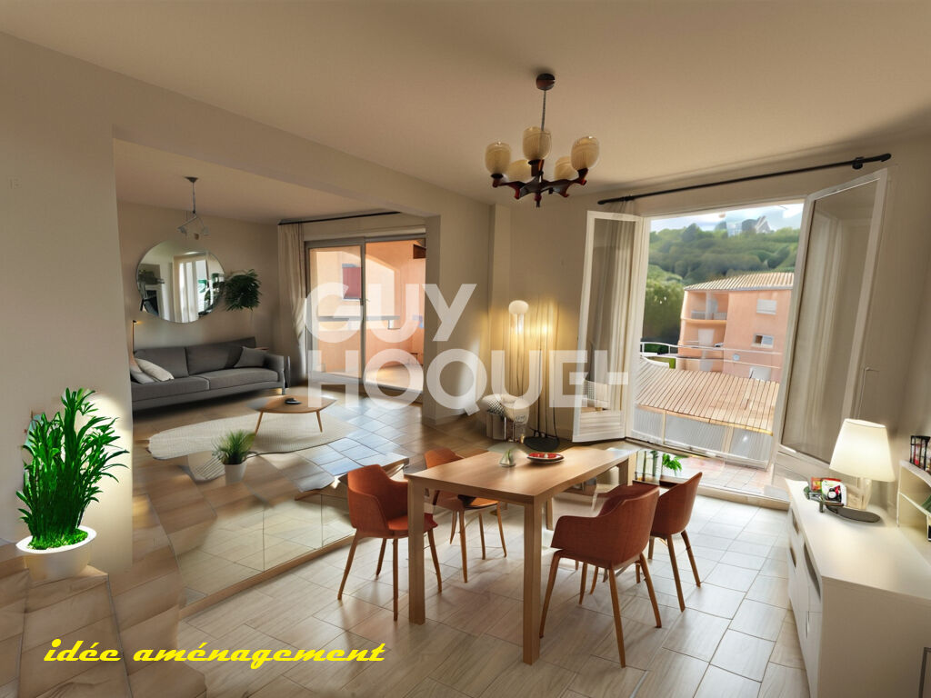 À vendre : Appartement lumineux de 3 pièces à Bagnols sur Cèze !