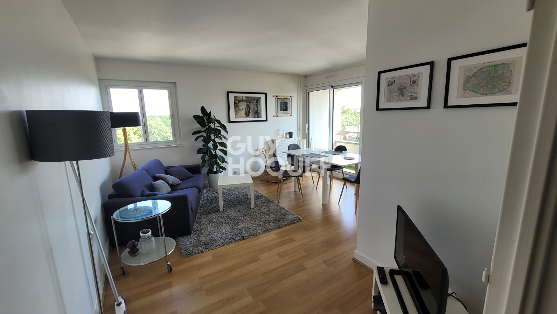 BEL APPARTEMENT 3 PIECES DE 65M2 MEUBLE - PROCHE RER A