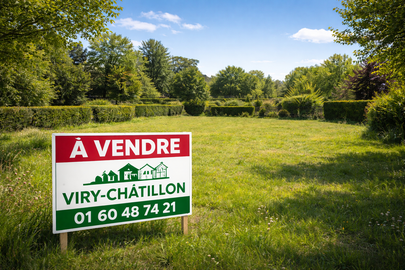 Terrain constructible Viry Chatillon 397 m²