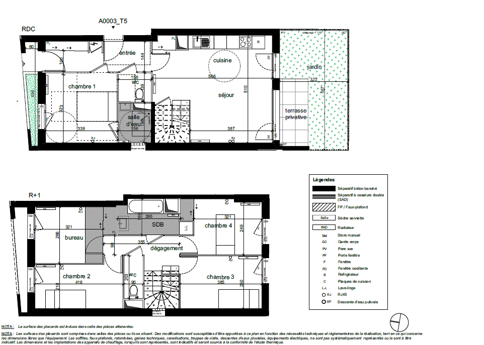 Vitry-sur-Seine - Duplex familial T6 avec jardin et terrasse au coeur du Grand Paris Ardoines