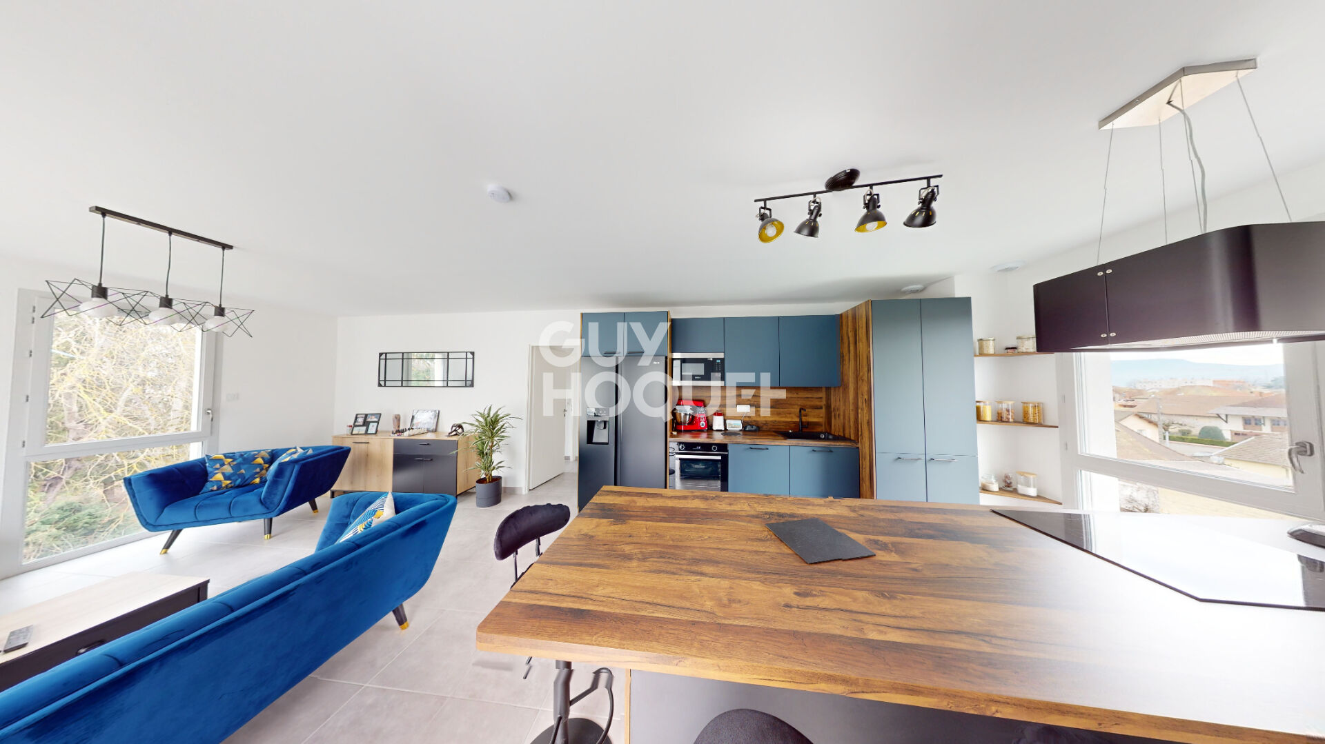 LES ABRETS EN DAUPHINE : appartement T3 (66 m²) à vendre