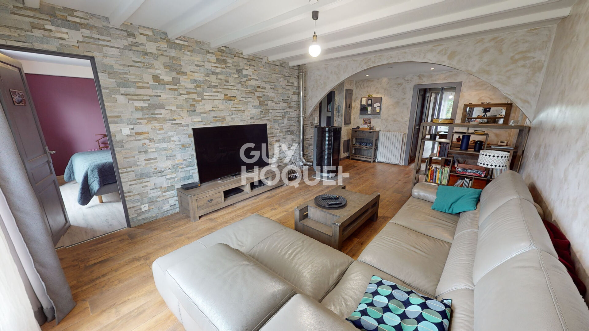 Maison avec vue sur les montagnes