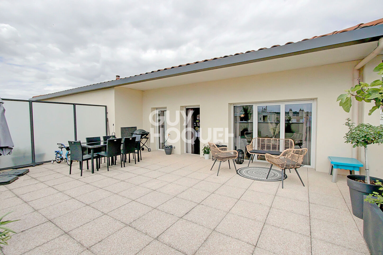 Appartement Vernaison type toit terrasse