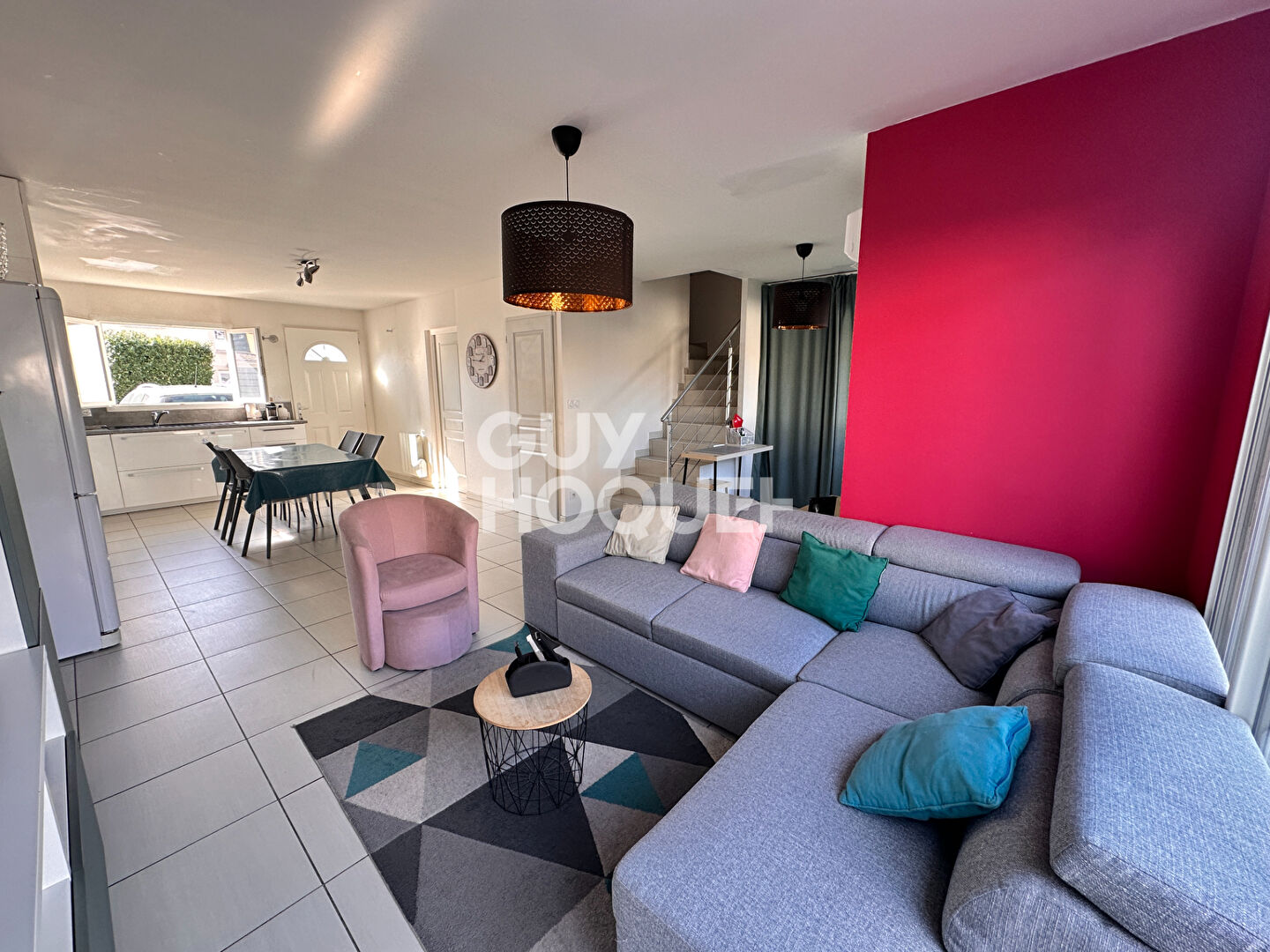 Maison 4 pièces avec extérieur et garage