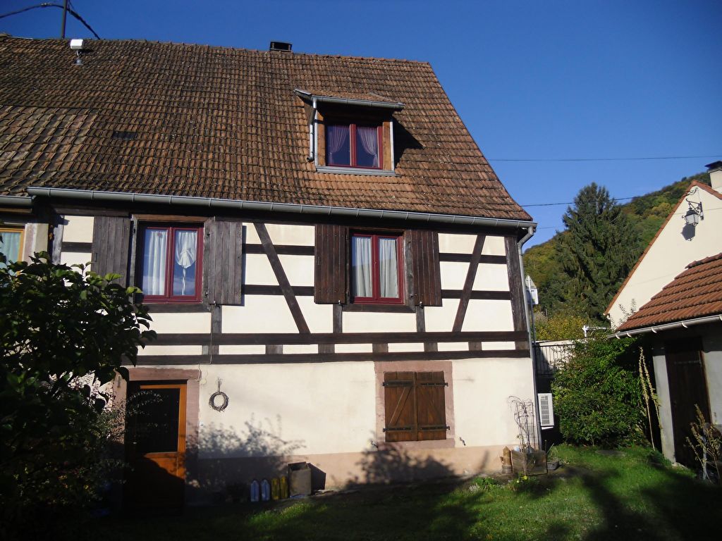 Maison alsacienne dans un village proche de GUEBWILLER