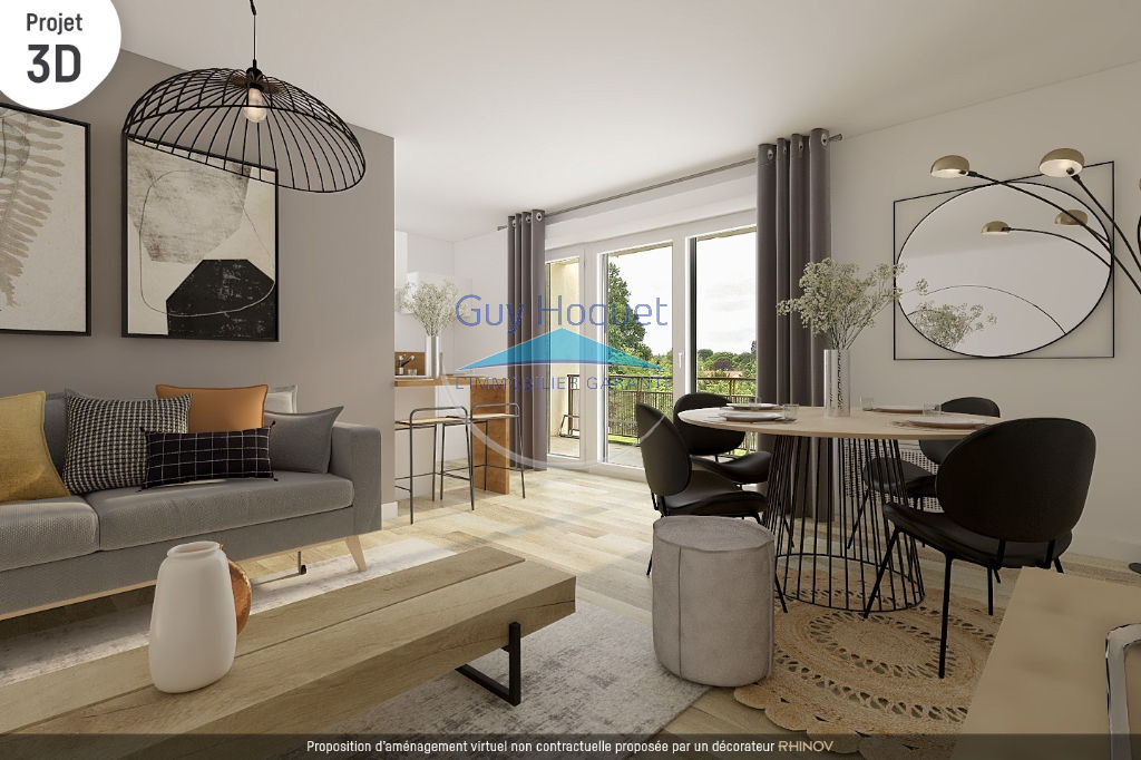 APPARTEMENT DE TYPE 3 + TERRASSE SANS VIS-A-VIS