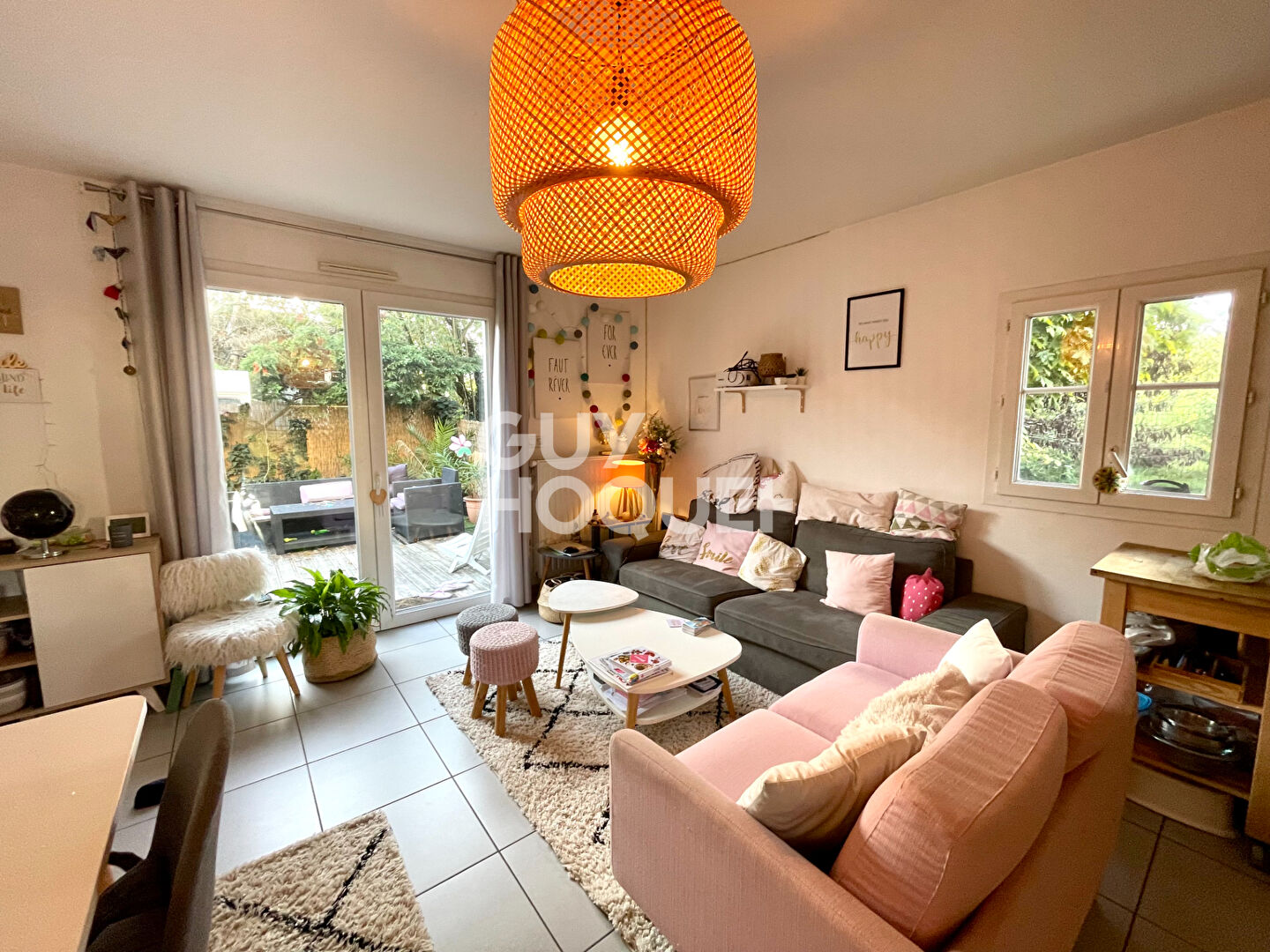 EXCLUSIVITE RARE MAISON DE TYPE 3 + JARDIN A VENDRE PROCHE TRAM