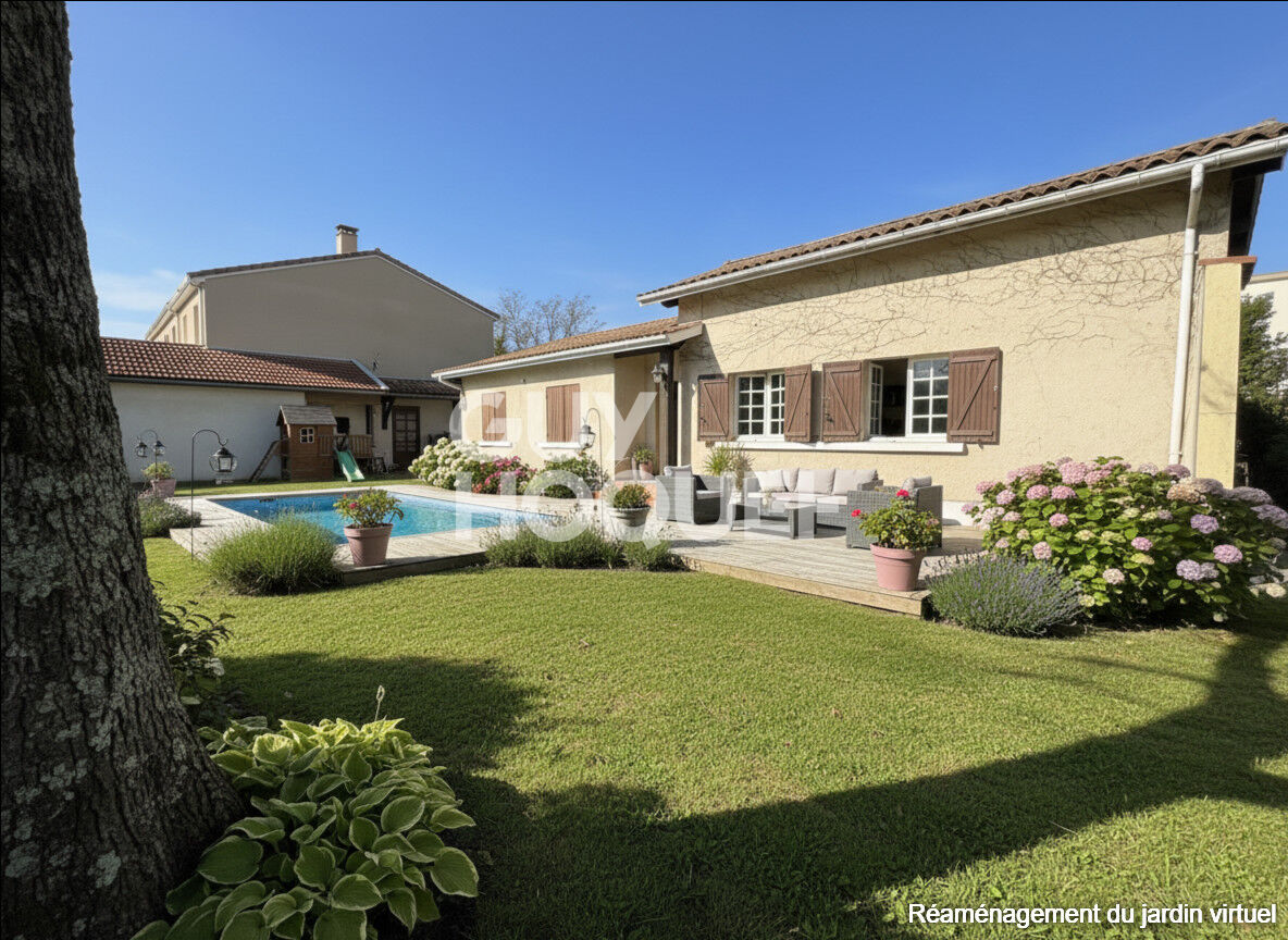MAISON PLAIN-PIED NON MITYENNE T6 + GARAGE + DEPENDANCE + JARDIN