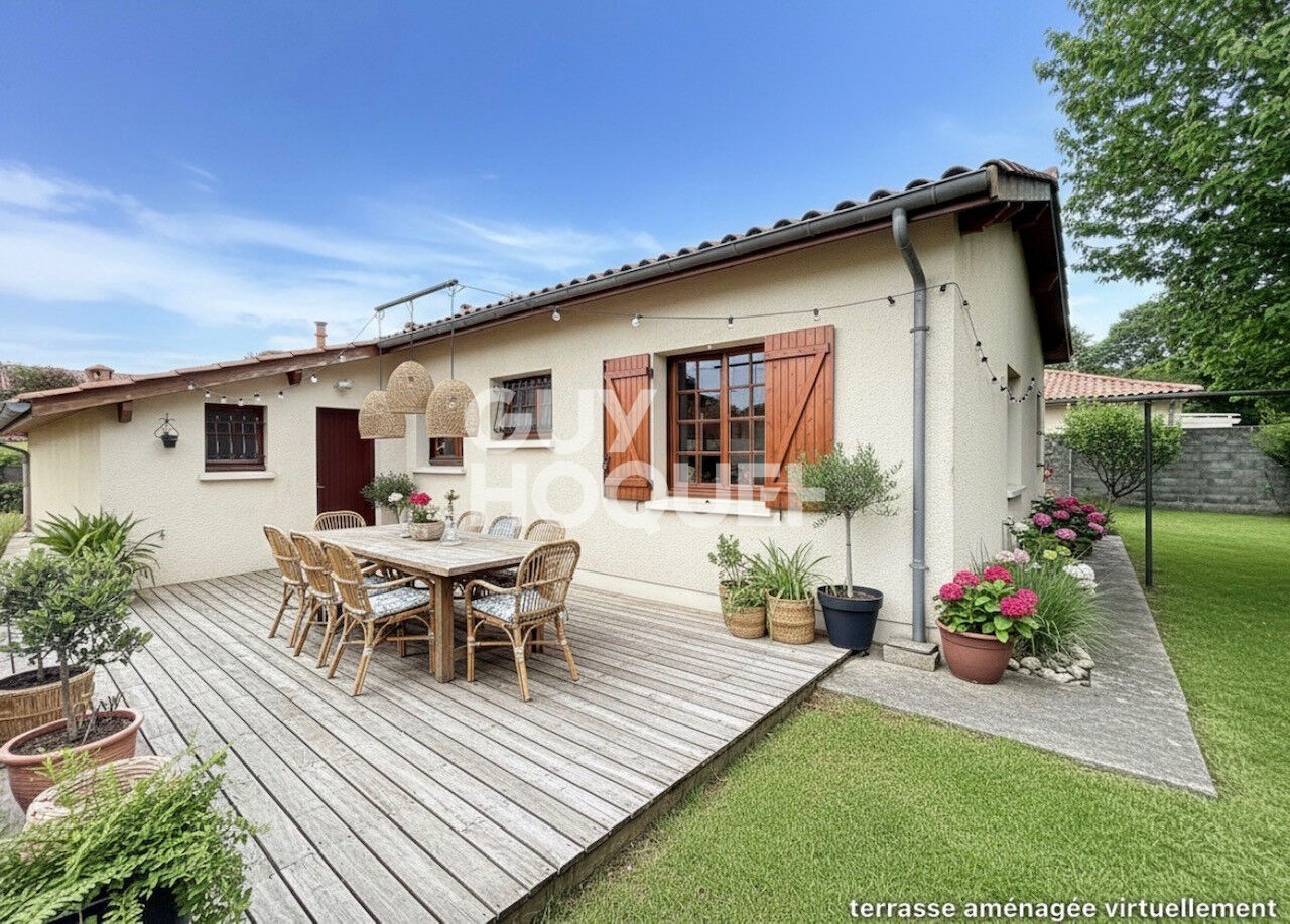 Exclusivité - MAISON PLAIN-PIED NON MITOYENNE T4 + GARAGE ET GRAND TERRAIN