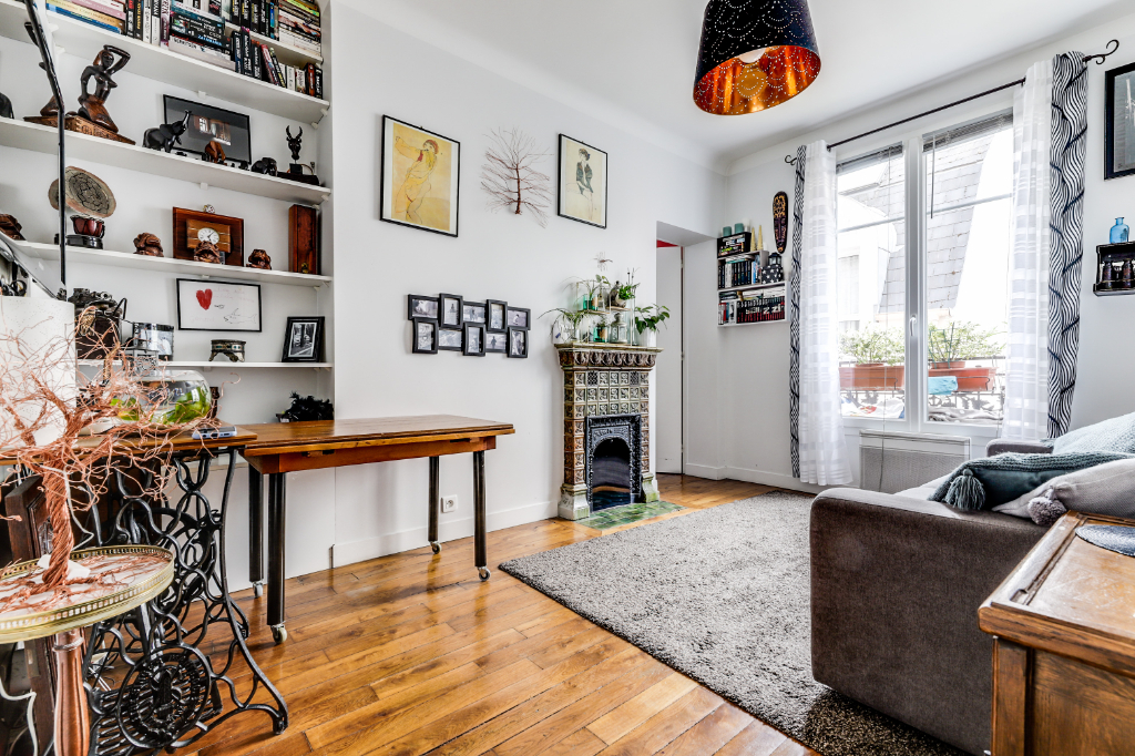 Vente Appartement de 2 pièces 35 m² - PARIS 75020 | 20ème APPART PYRÉNÉES - AR photo2