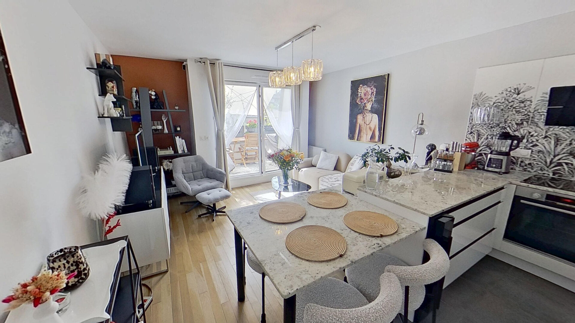 Appartement Saint Cyr L Ecole 3 pièce(s) 55.58 m2