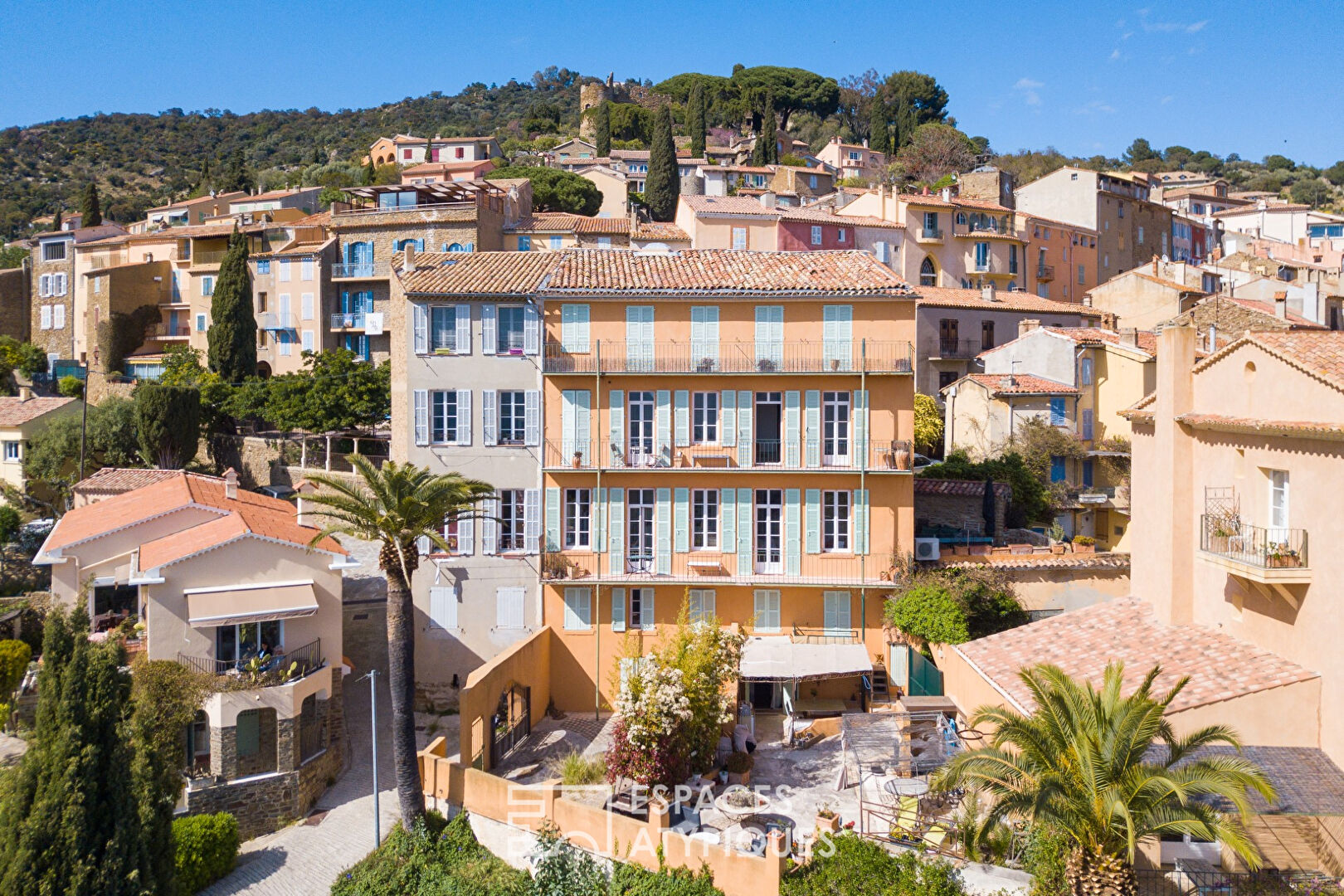 Photo Duplex original avec vue mer au village de Bormes les mimosas image 4/6