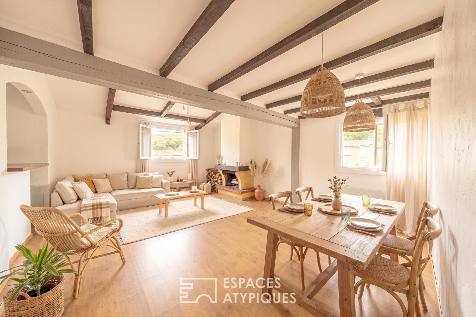 Appartement de Charme avec Loggia et Mezzanine
